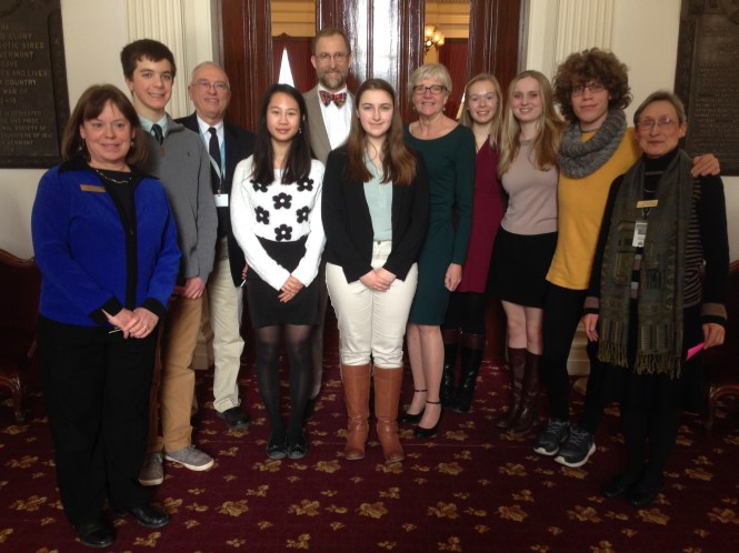Young Dems Visit the Statehouse